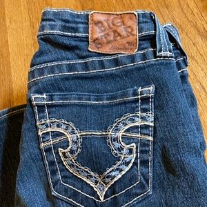 BIG STAR boot cut jeans only used twice!